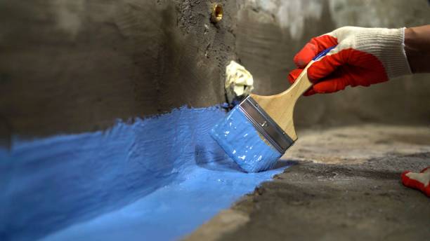 Commercial Foundation Crack Repair project at a Bridgewater, NJ business property by SJ Waterproofing Pros
